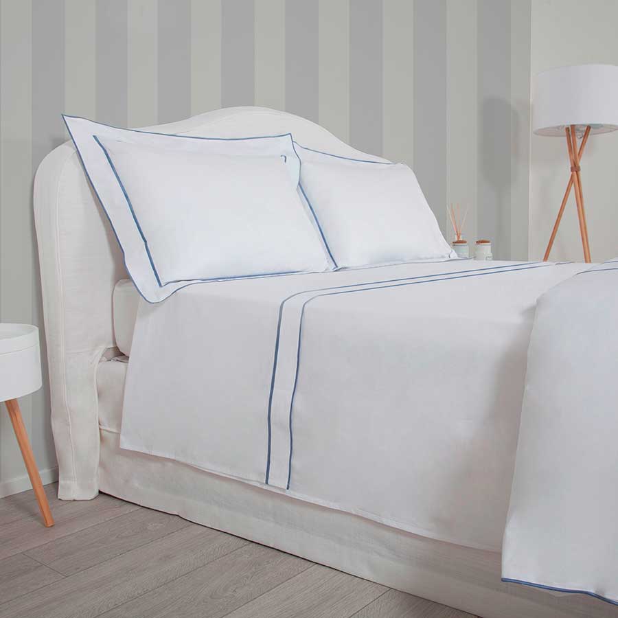 Parure Maiori: Set of Sheet and Pillowcases Dust  - Image 2