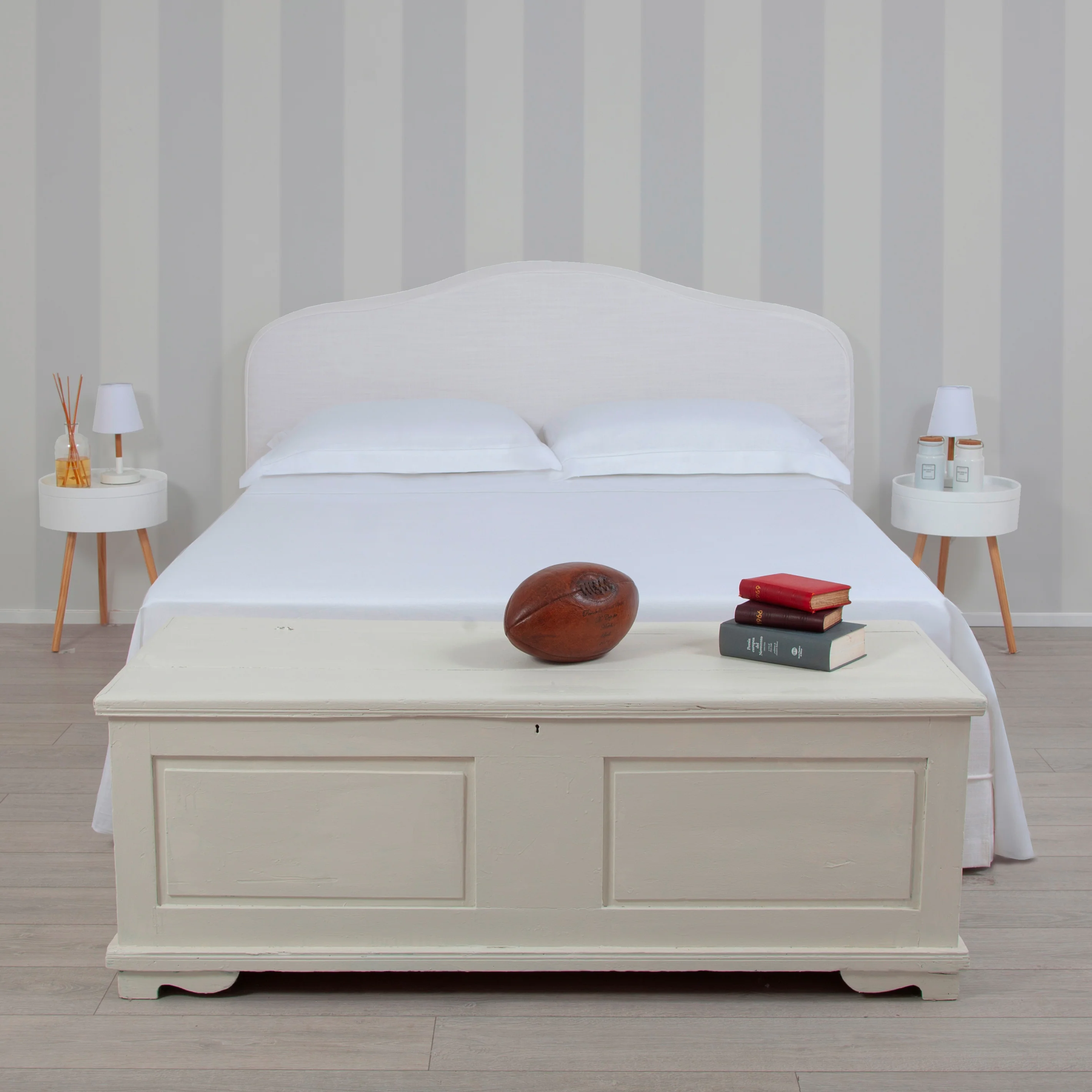 Parure Napoli: Set of Sheet and Pillowcases White - Image 3