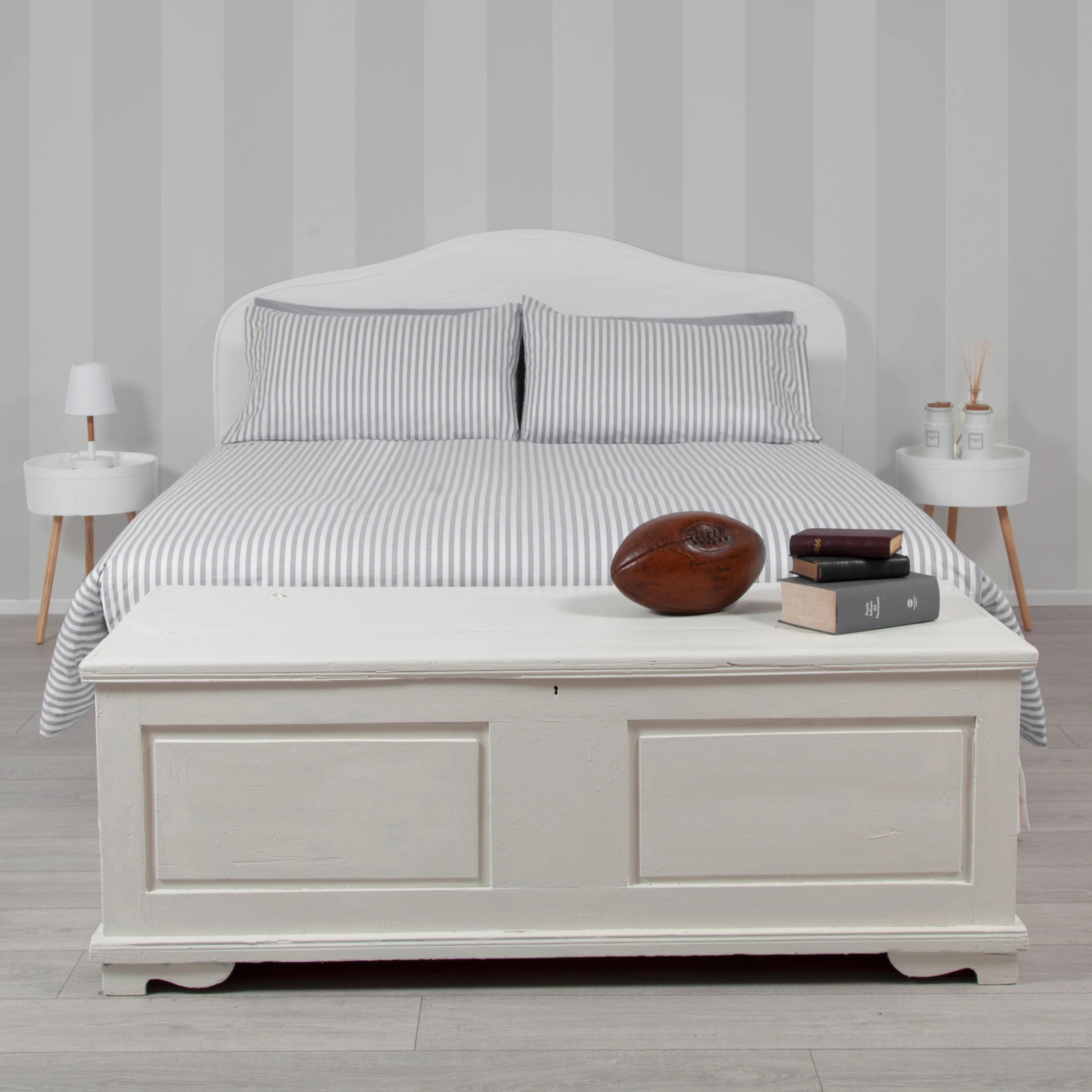 Parure Parma: Set of Duvet Cover and Pillowcases Grey - Image 4