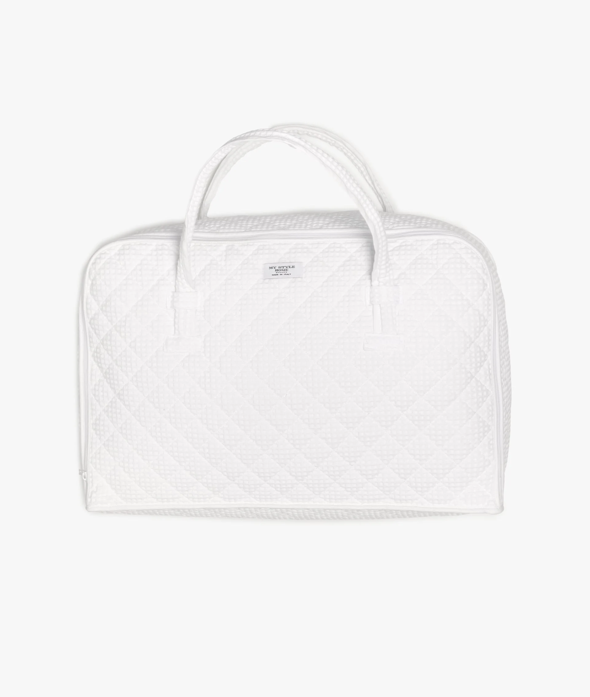 Quilted Honeycomb Duffel Bag