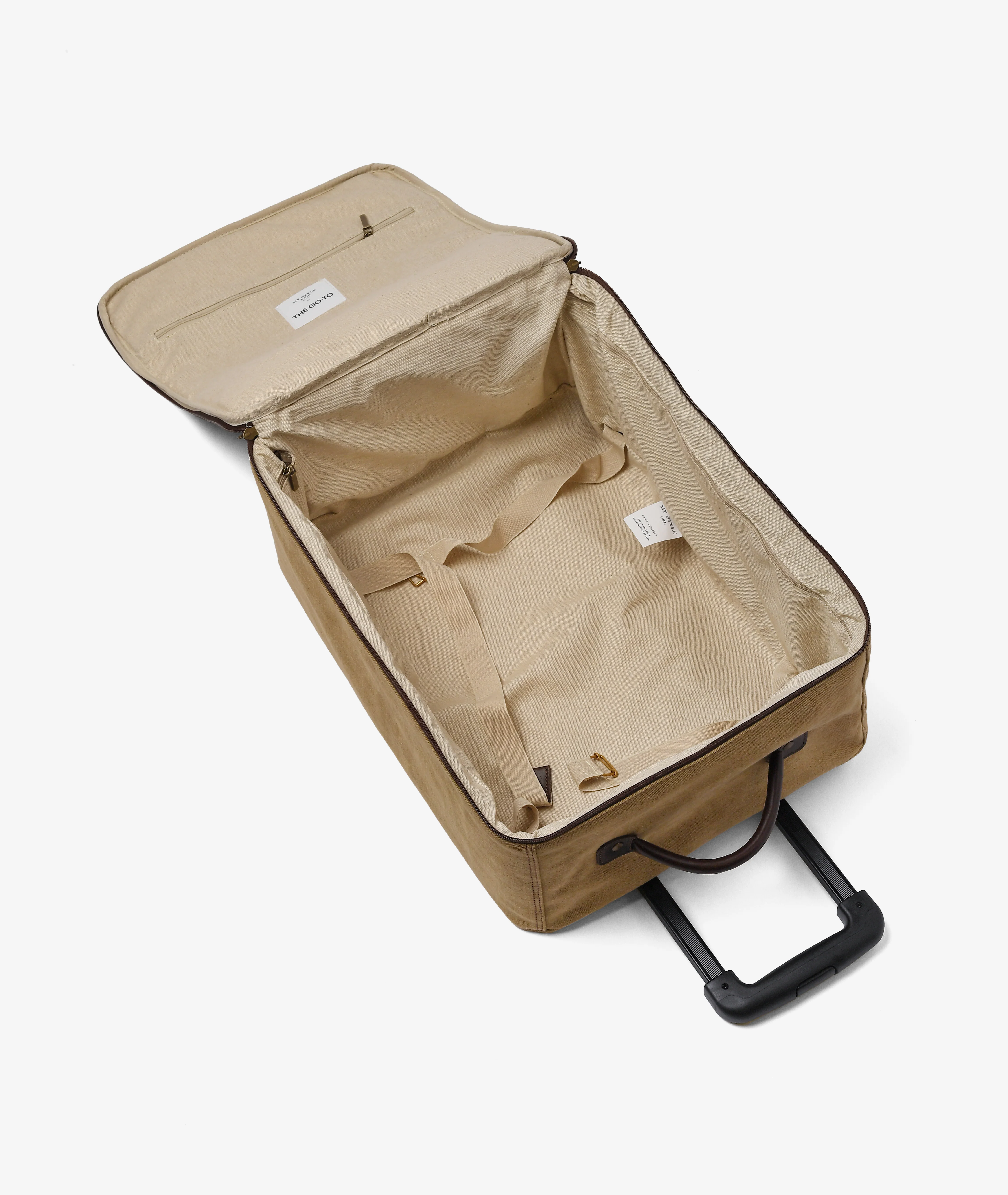 Suitcase College Beige - Image 5