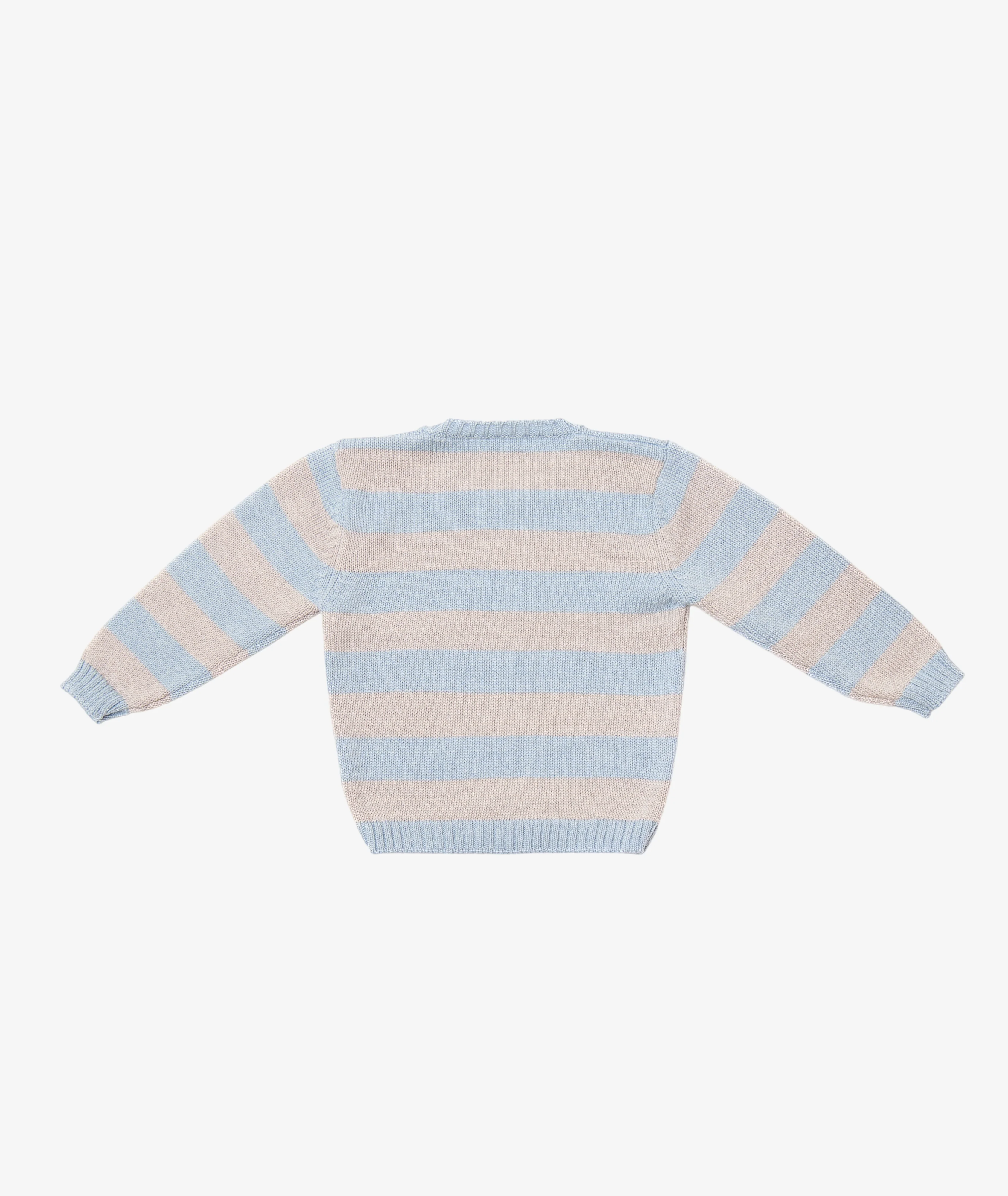 Sweater for Kids - Blue and Beige - Image 2