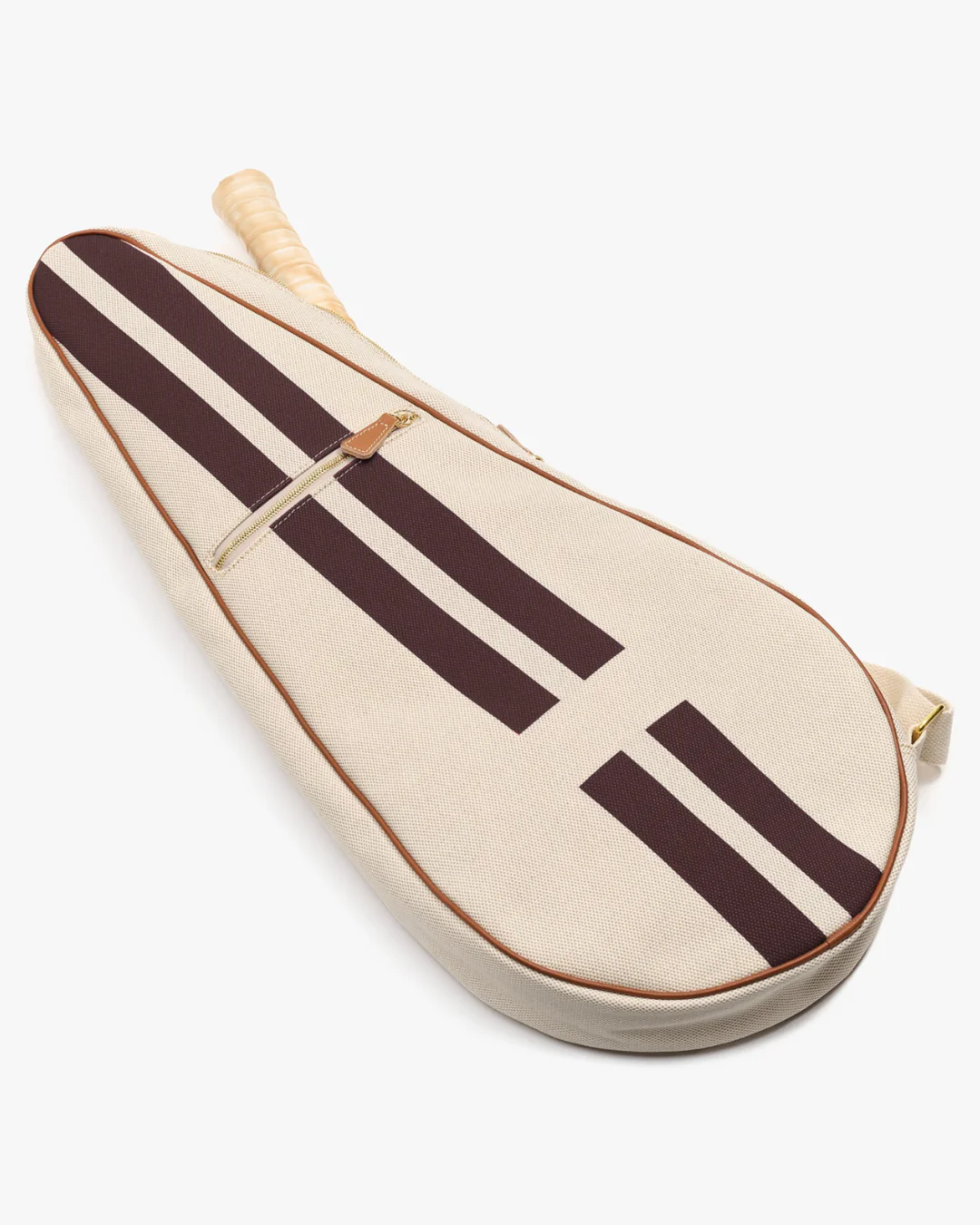 Tennis Racket Holder The Go-To in Chocolate - Image 4