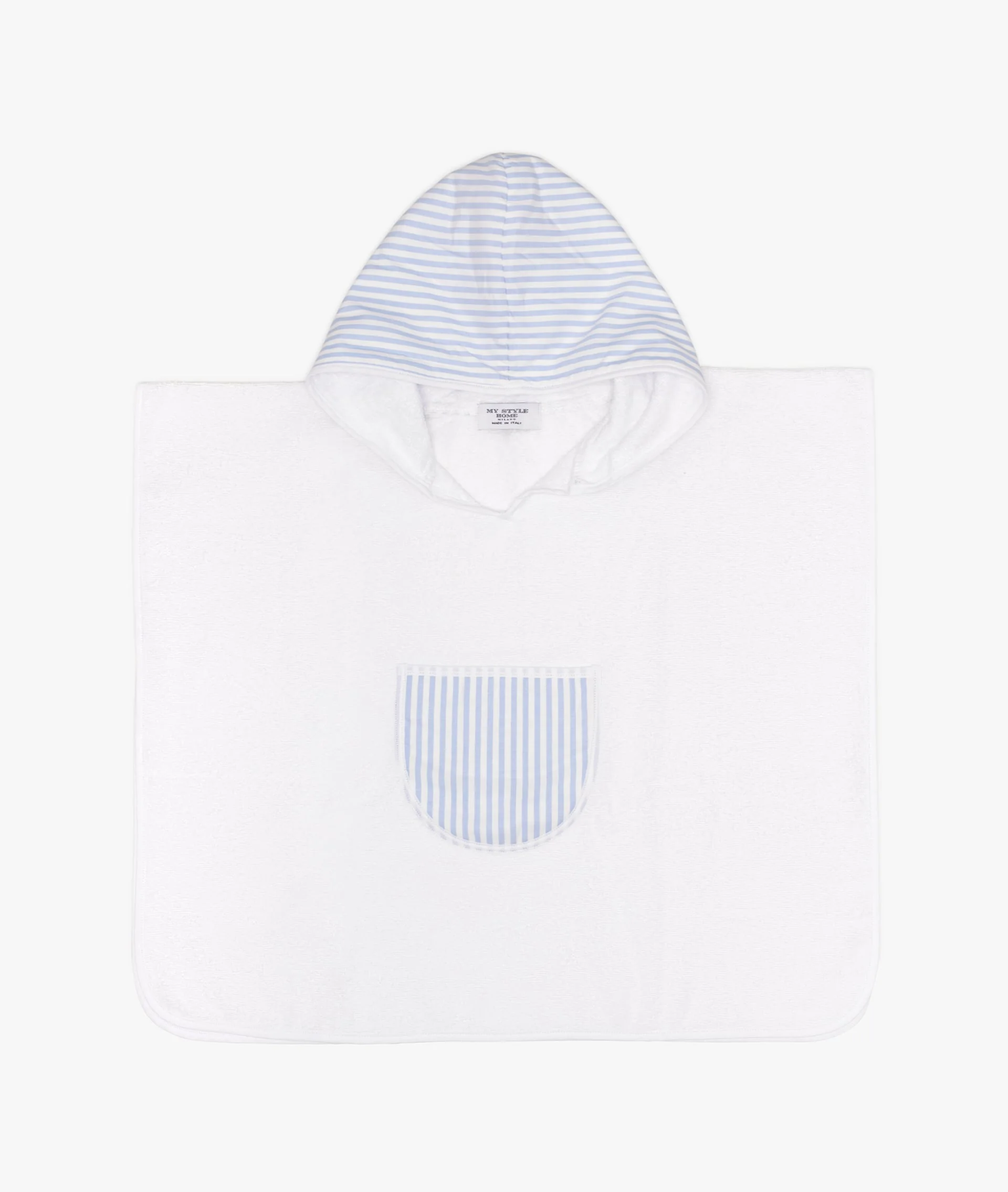 Terry Poncho Leo Light Blue