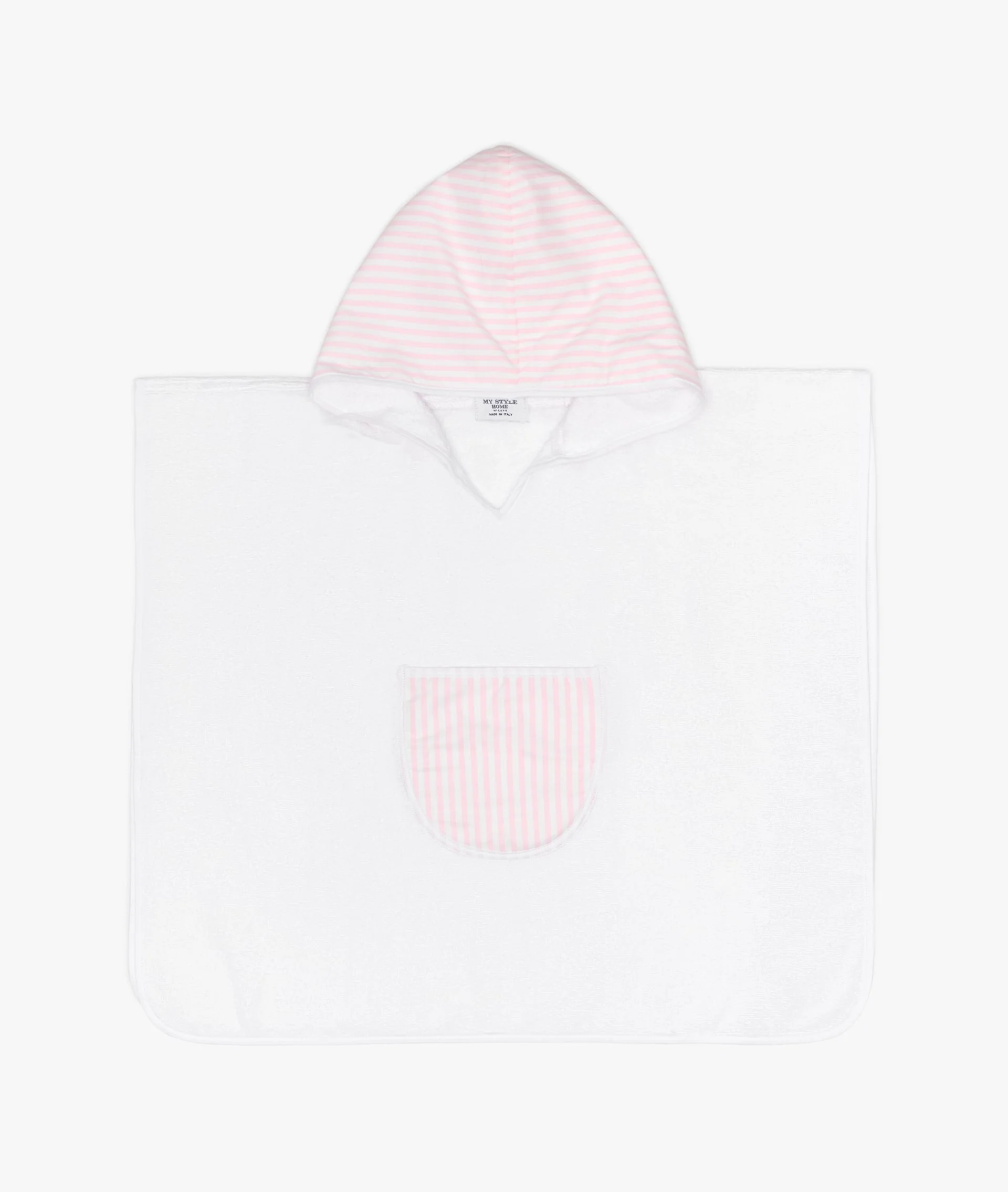 Terry Poncho Leo Pink