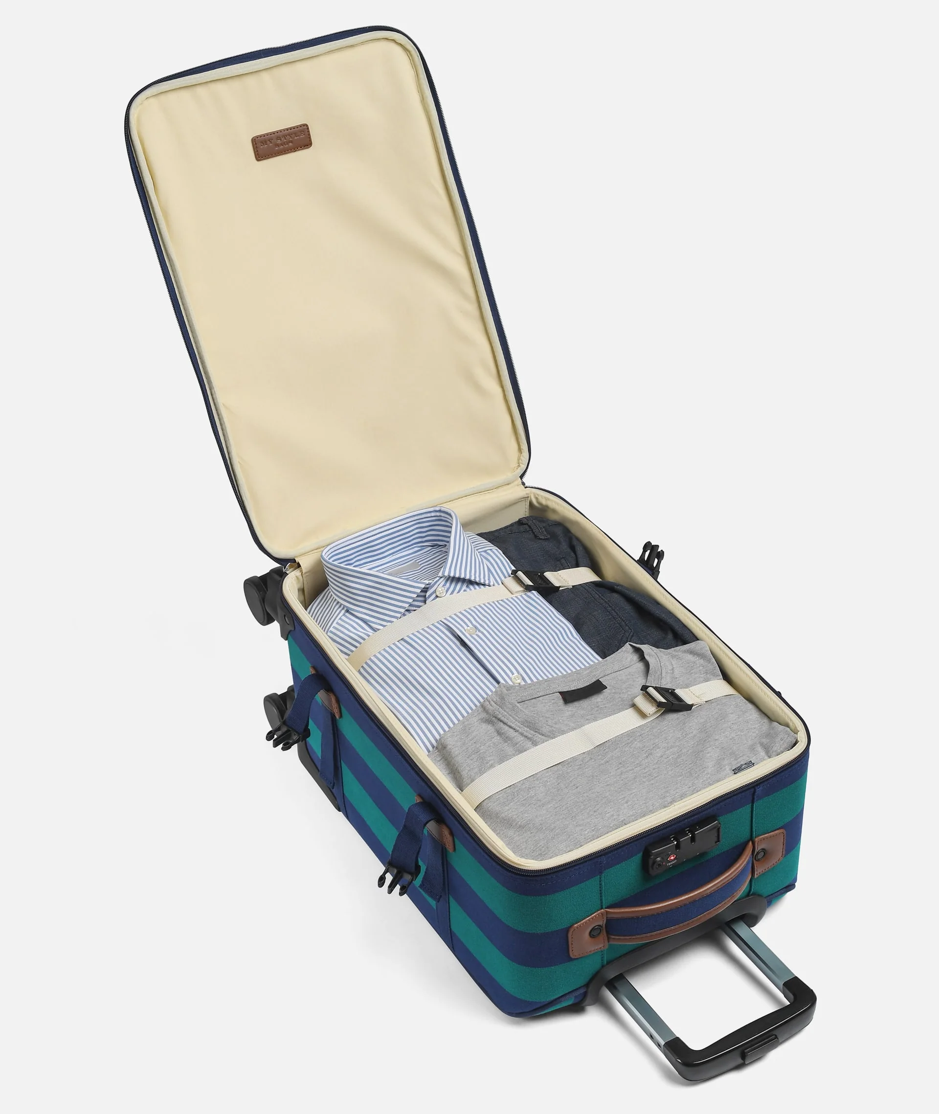 Suitcase Forte dei Marmi Green/Blue - Image 4