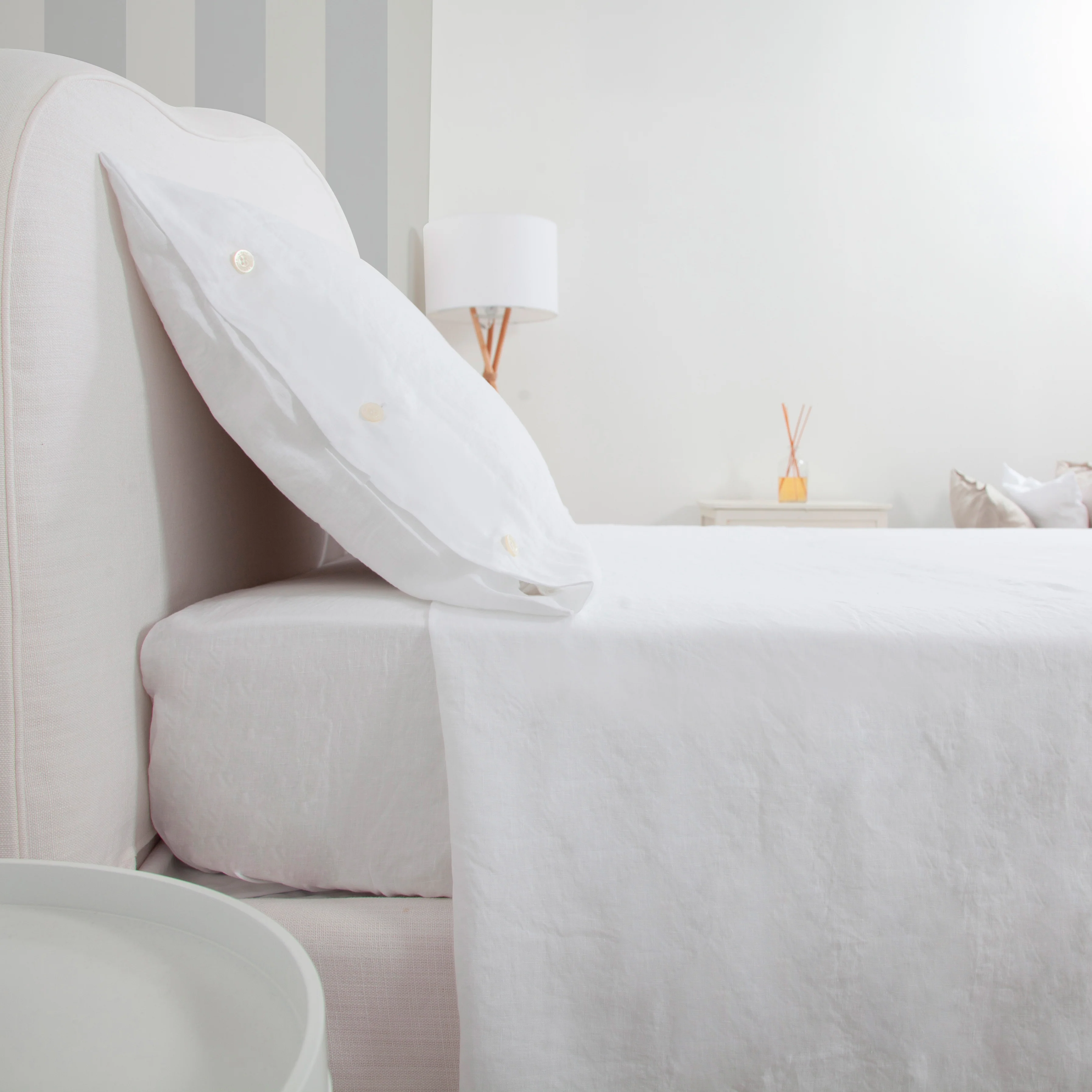 Under-sheet with Corners Ischia White