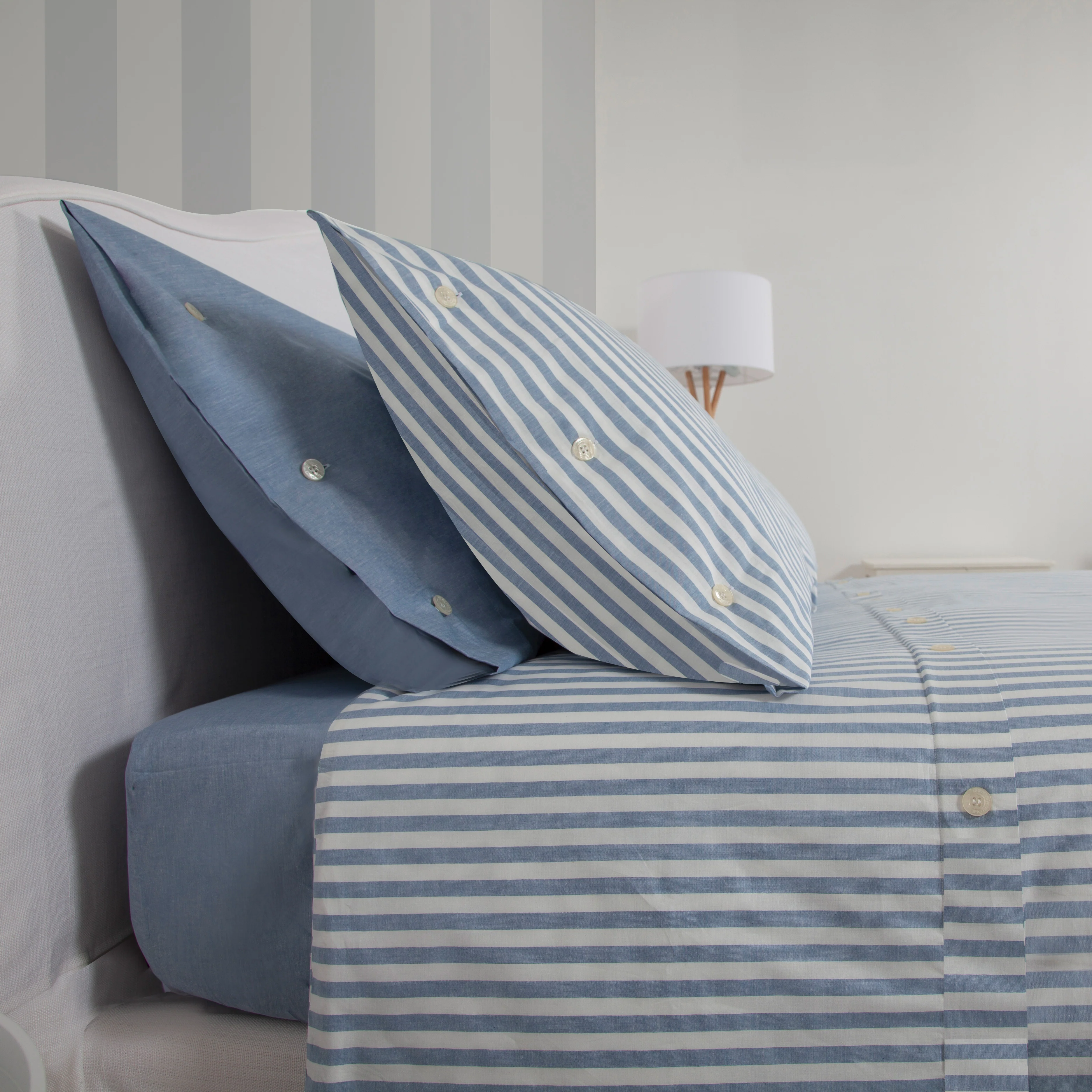 Under-sheet with Corners Piacenza Blue