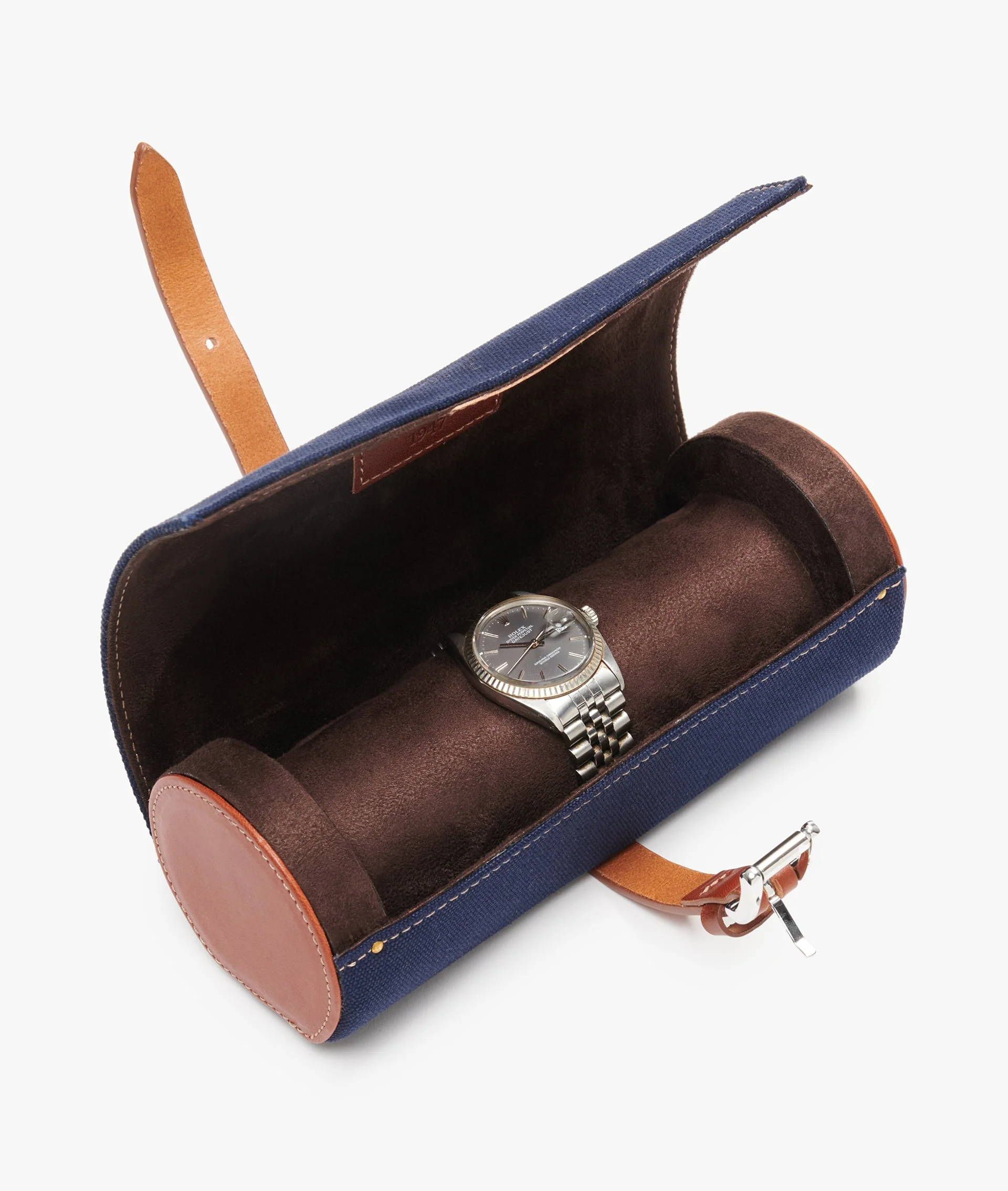 Three Places Watchcase in Dark Blue - Image 4