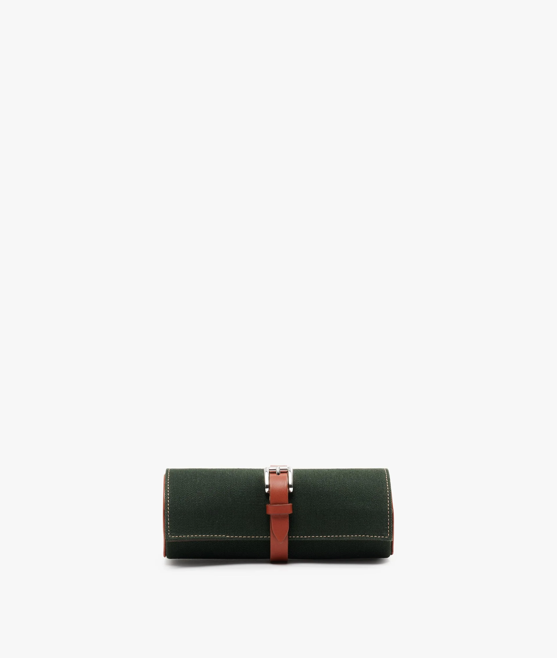 Three Places Watchcase in Dark Green
