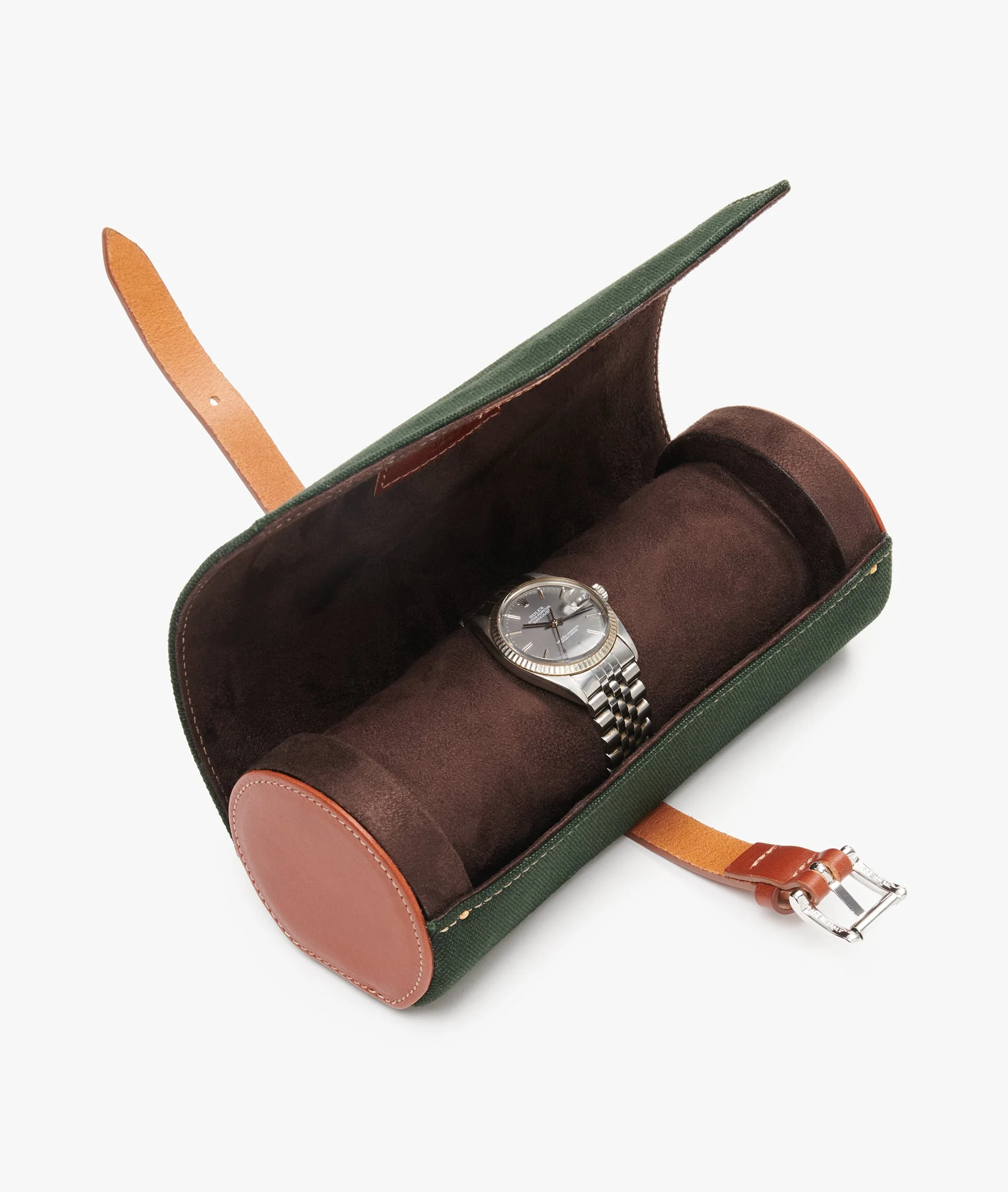Three Places Watchcase in Dark Green - Image 4