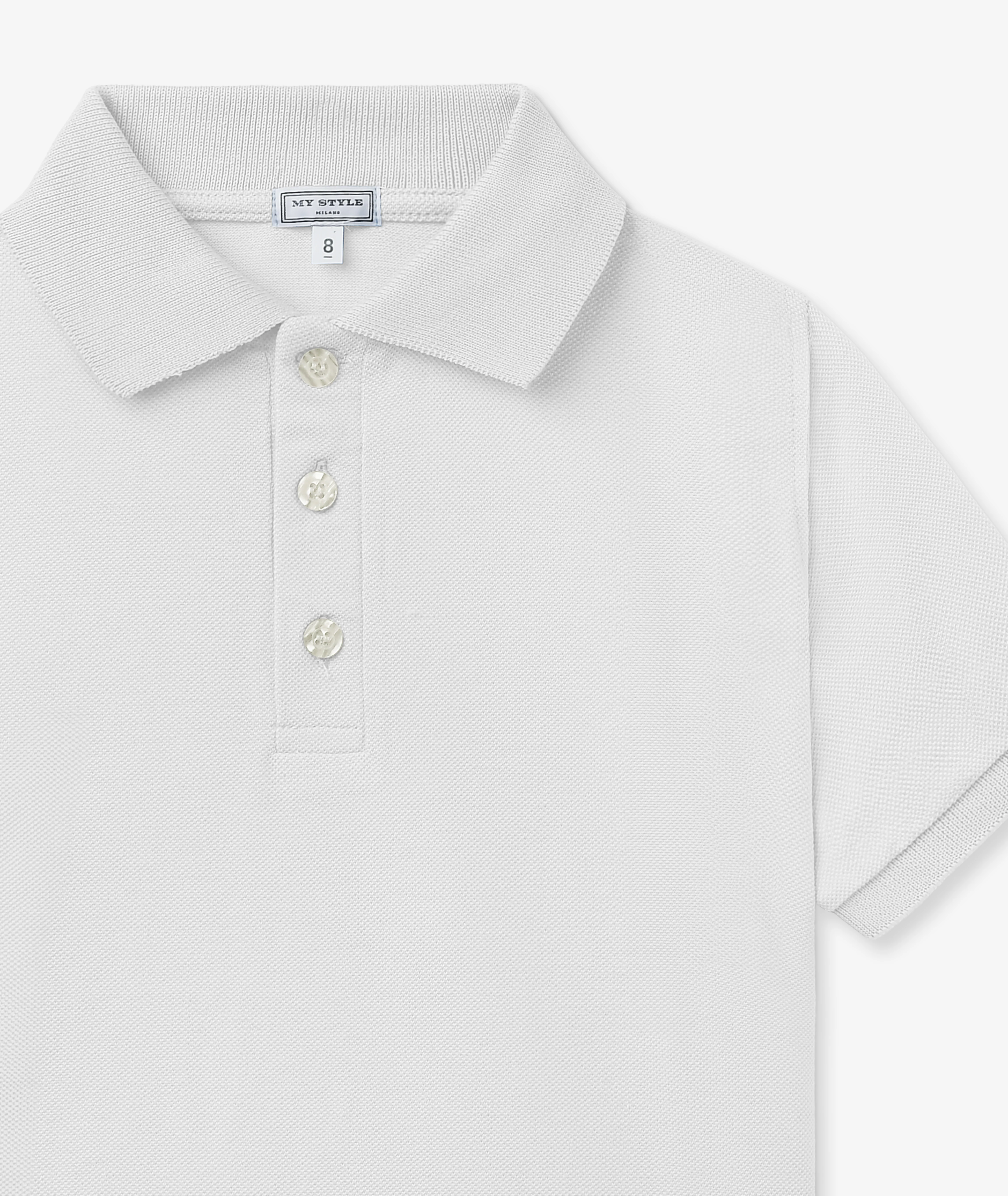 White Polo for Babies - Image 3