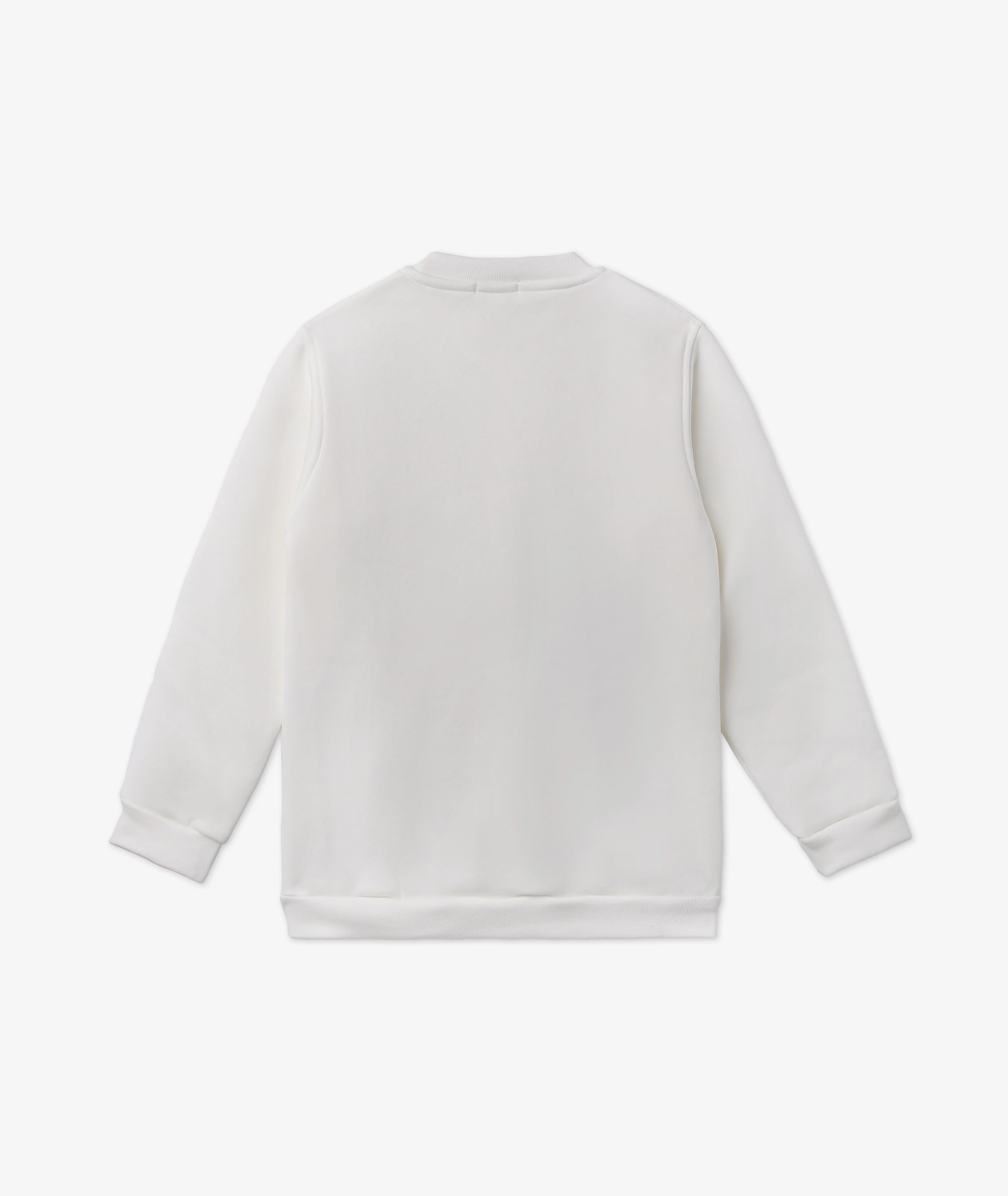 White Sweatshirt for Babies - Image 2