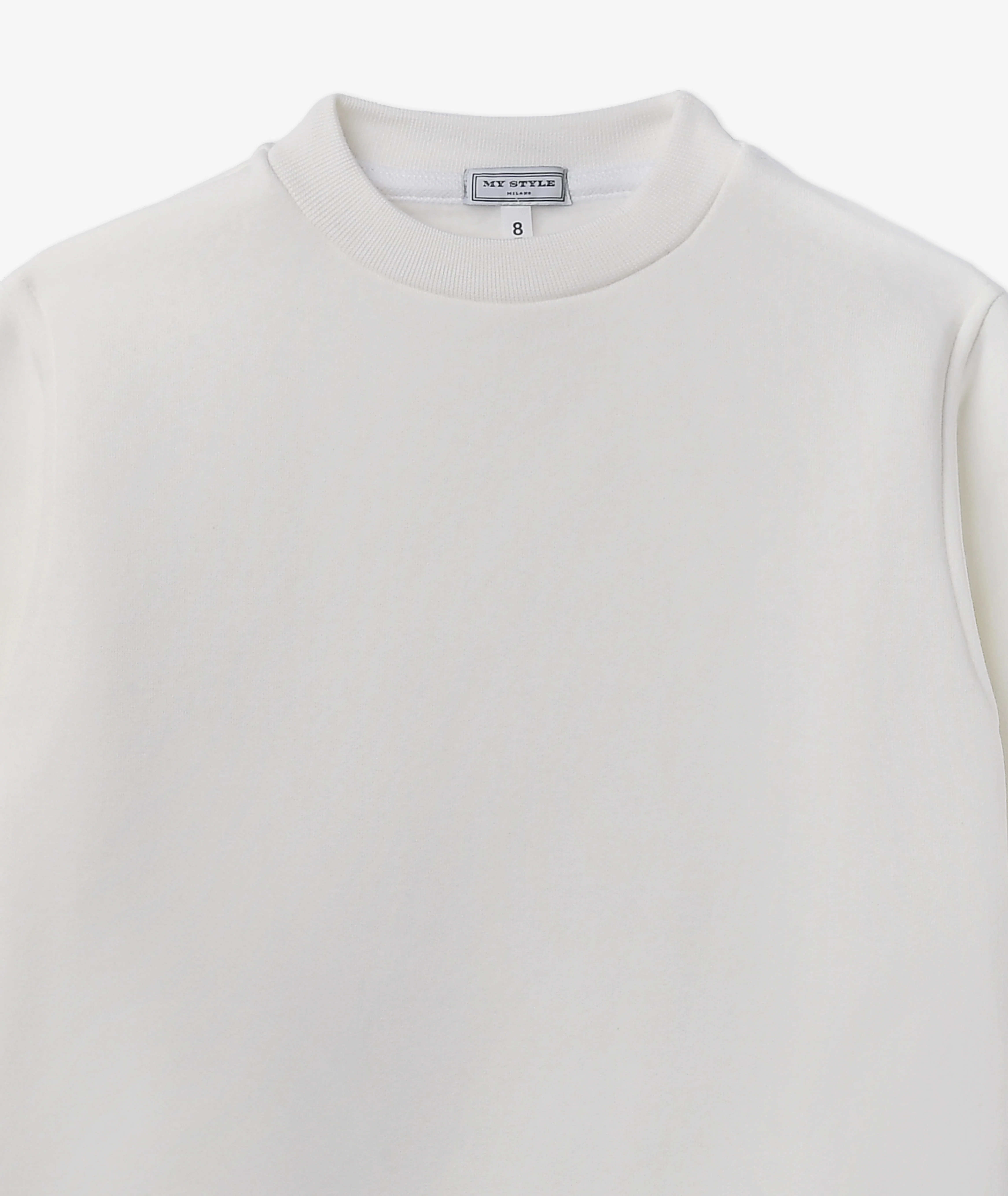 White Sweatshirt for Babies - Image 3